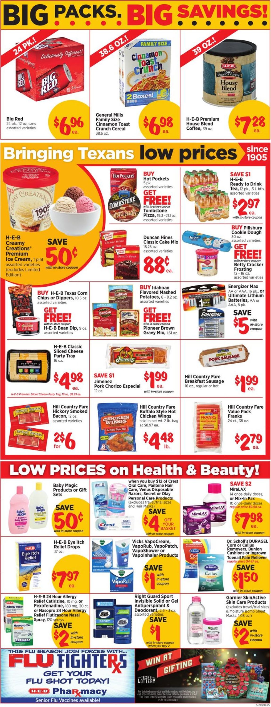 Catalogue H-E-B - Christmas Ad 2019 from 12/18/2019