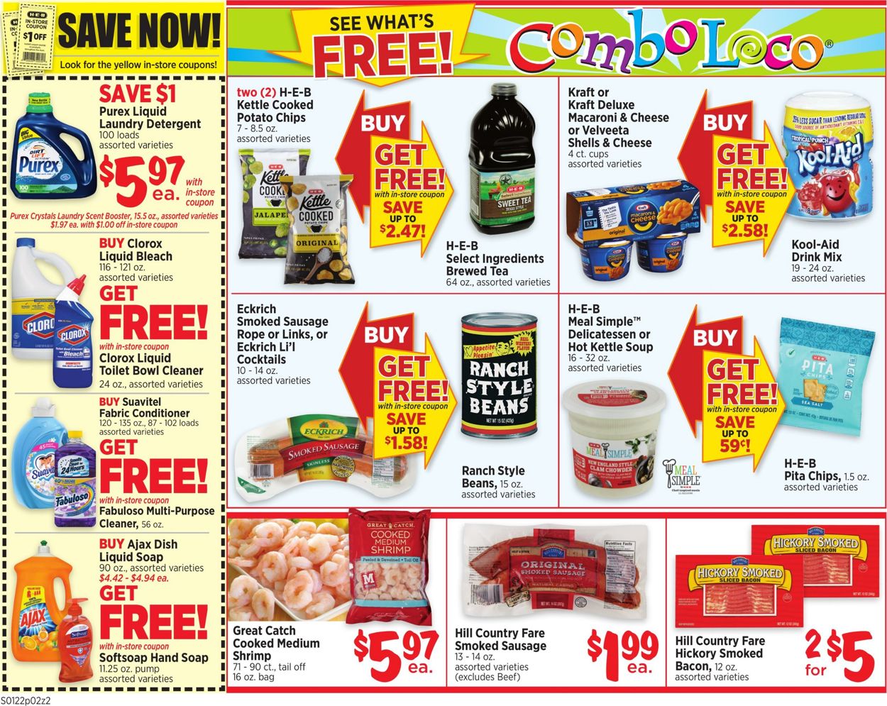 Catalogue H-E-B from 01/22/2020