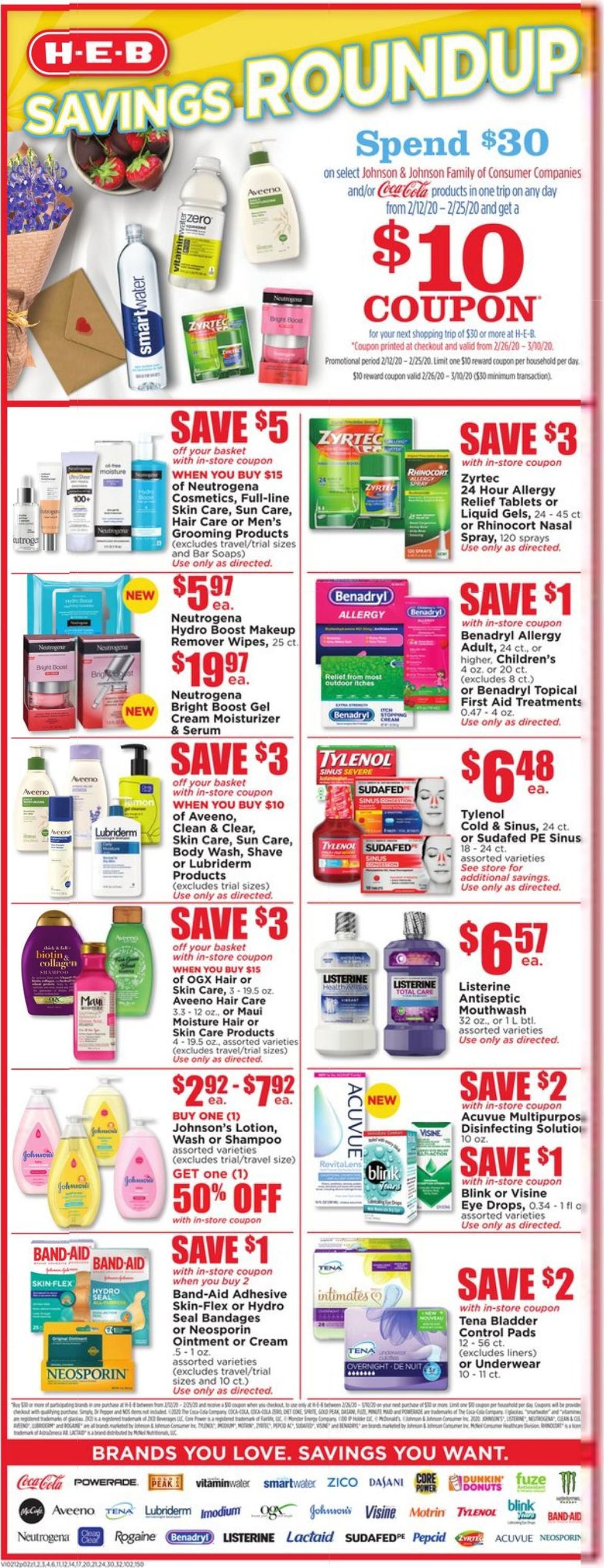 Catalogue H-E-B from 02/12/2020
