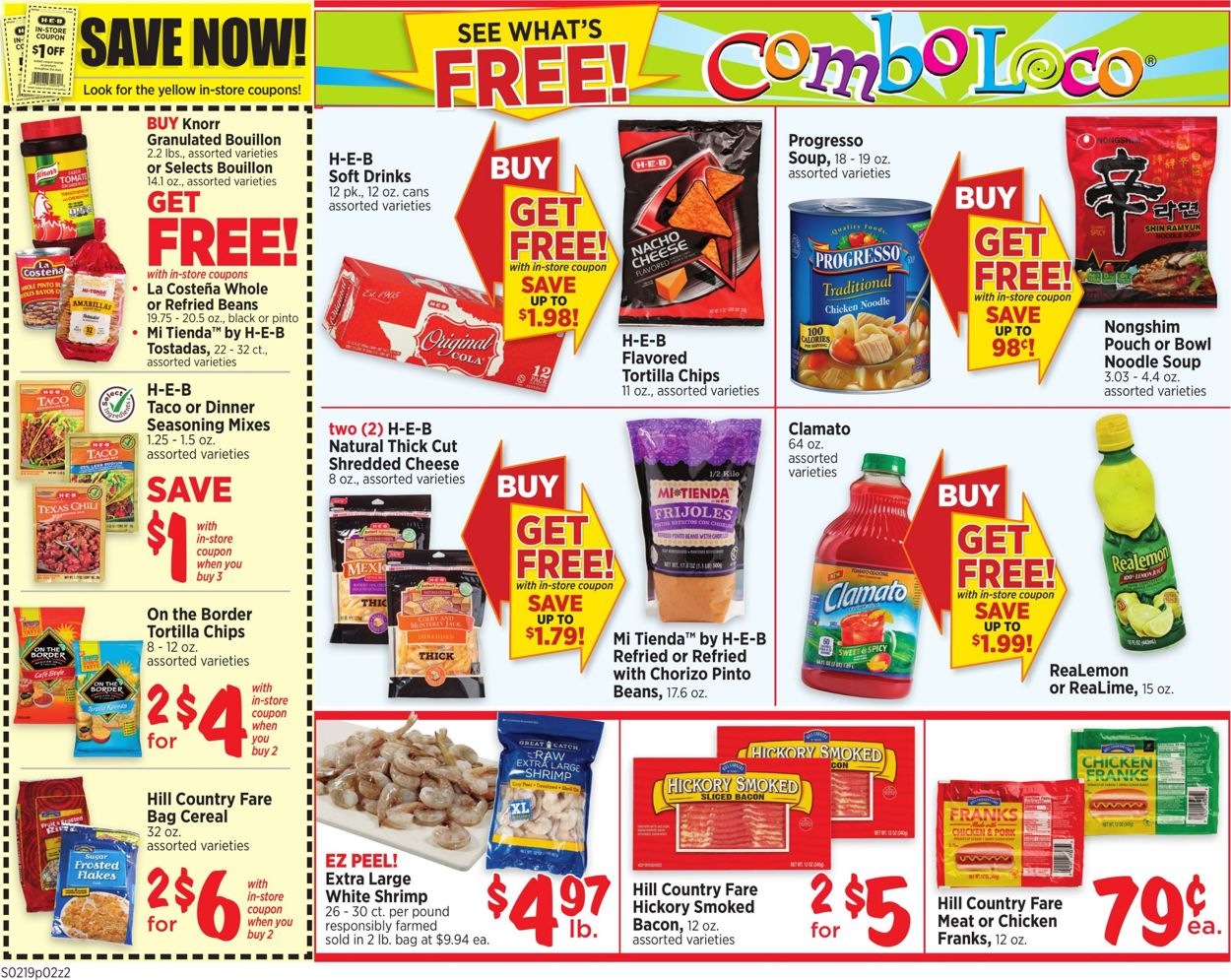 Catalogue H-E-B from 02/19/2020