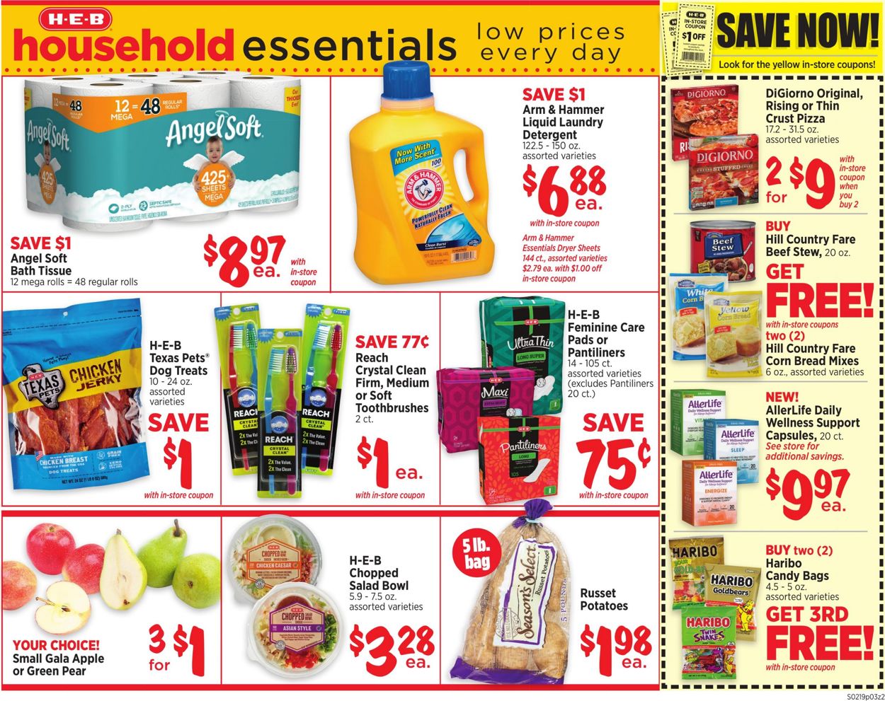 Catalogue H-E-B from 02/19/2020