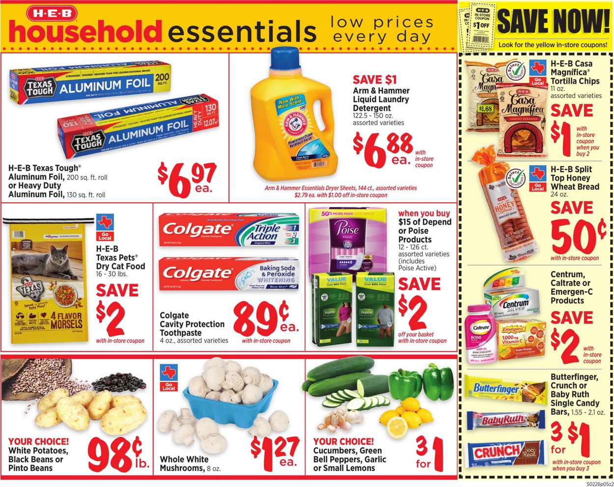 Catalogue H-E-B from 02/26/2020