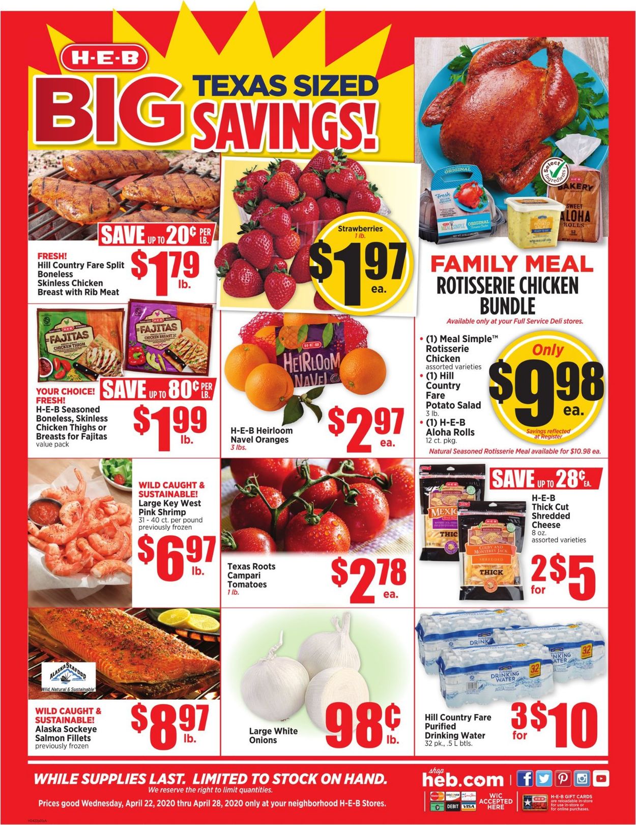 Catalogue H-E-B from 04/22/2020