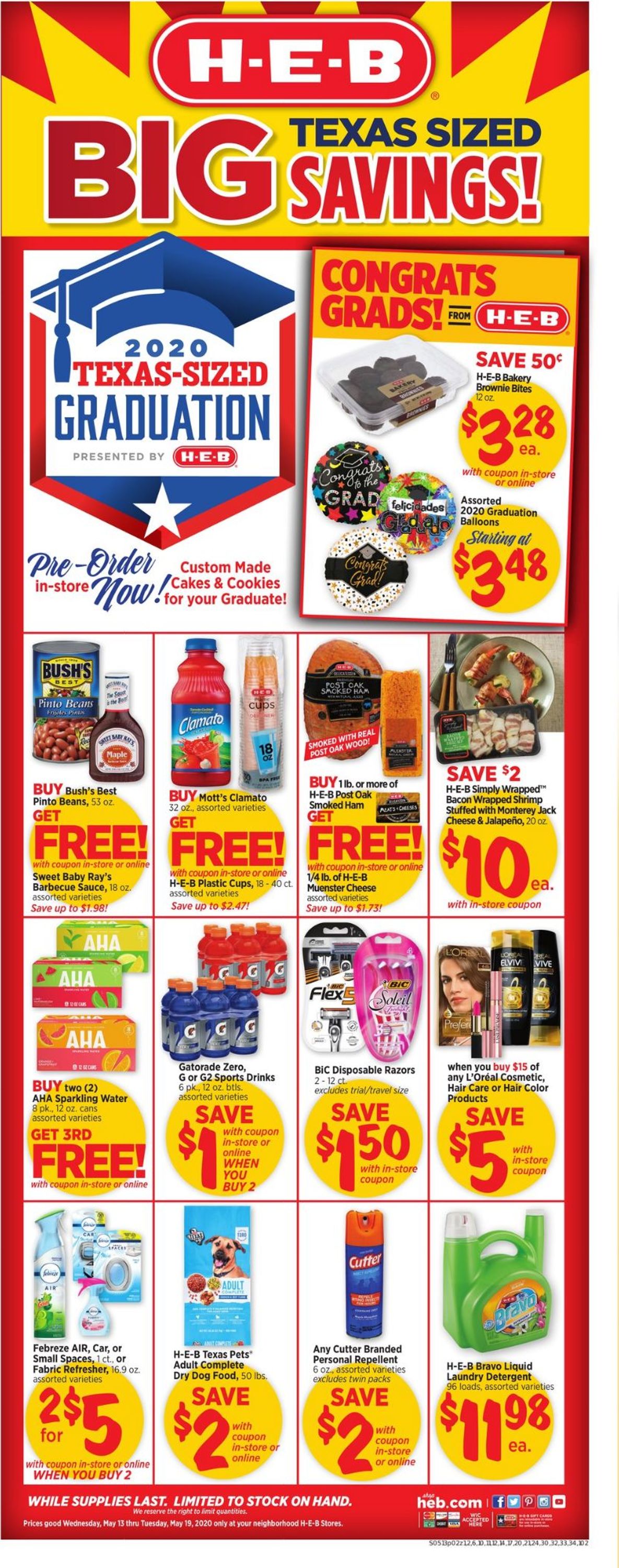 Catalogue H-E-B from 05/13/2020