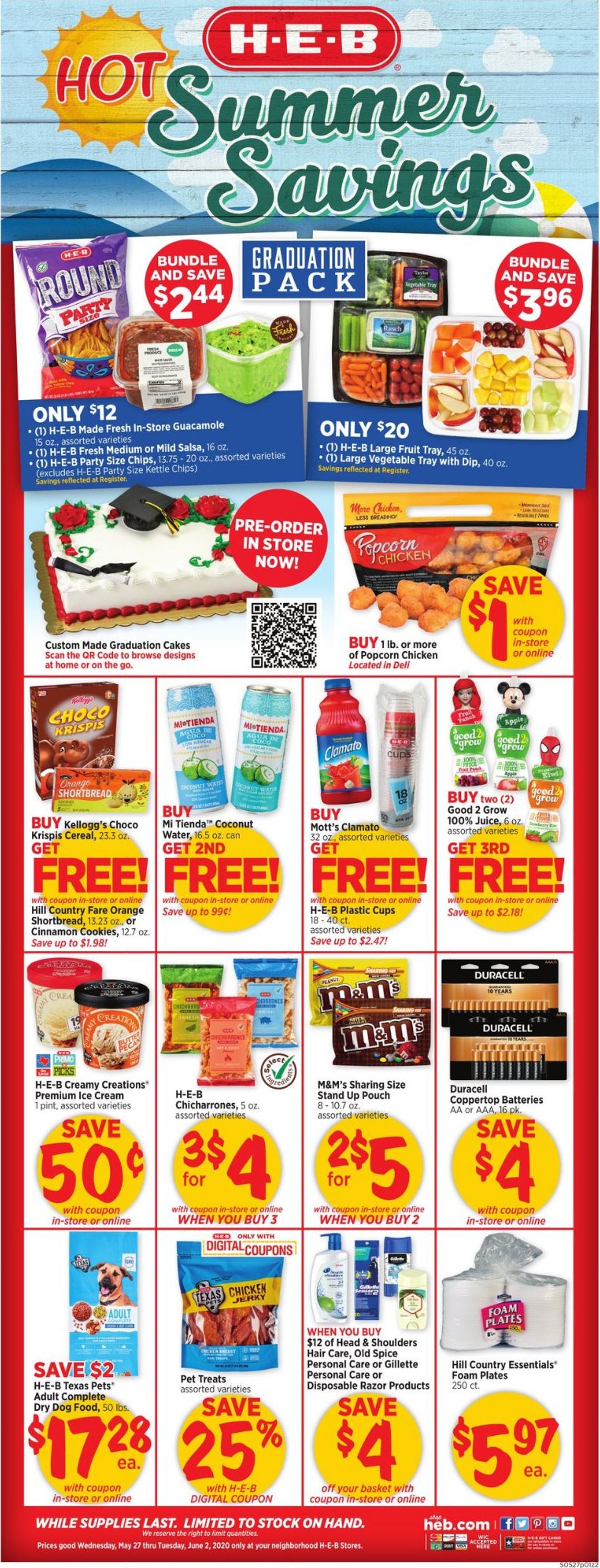 Catalogue H-E-B from 05/27/2020