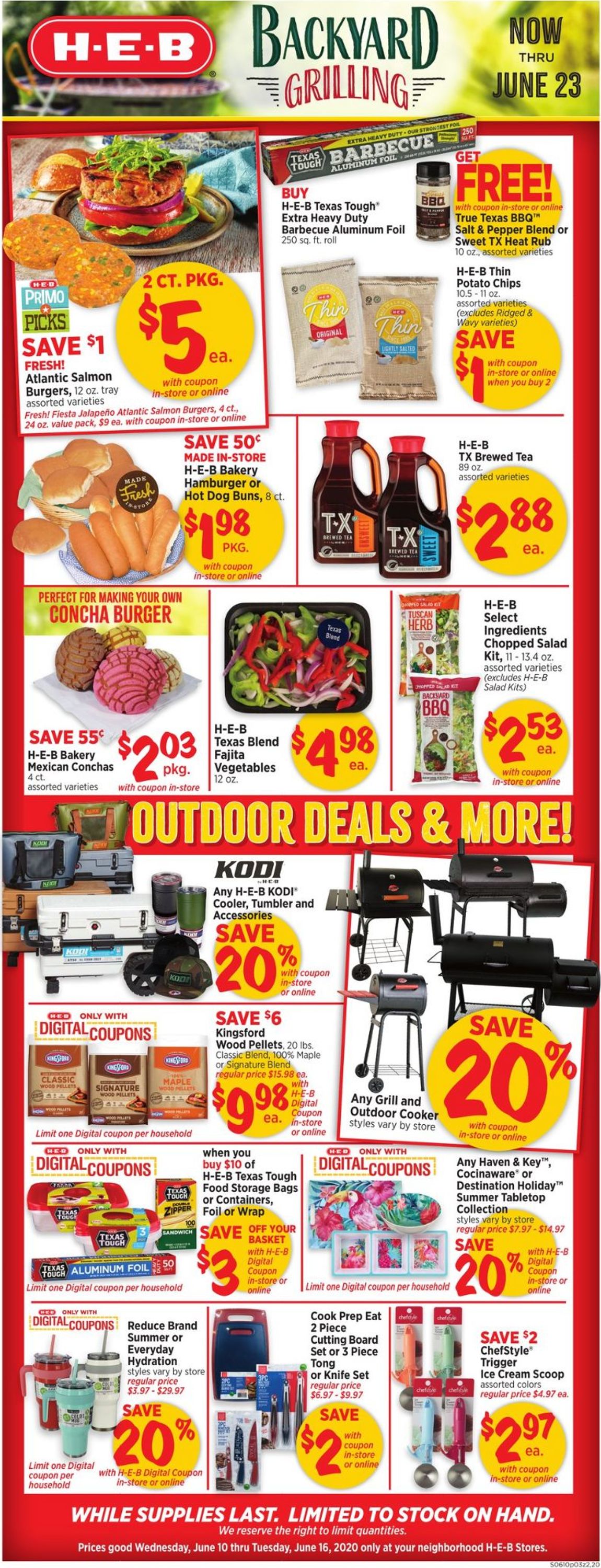 Catalogue H-E-B from 06/10/2020