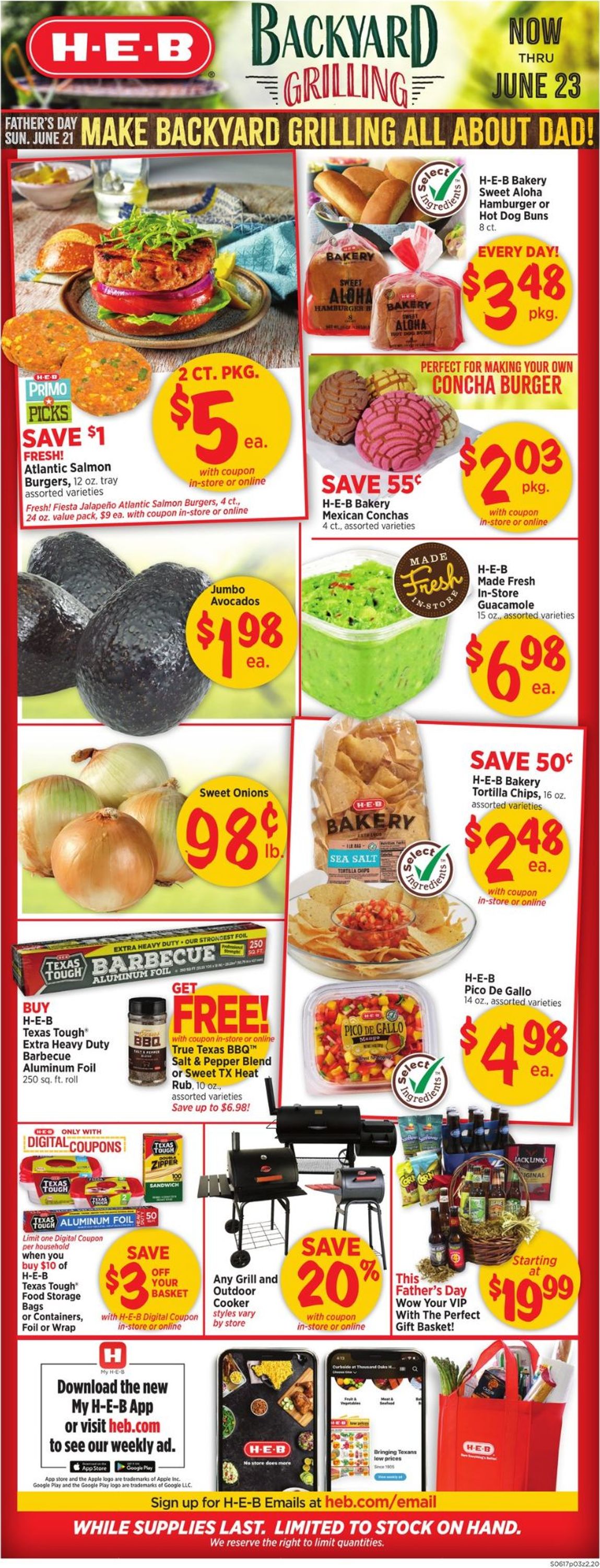 Catalogue H-E-B from 06/17/2020