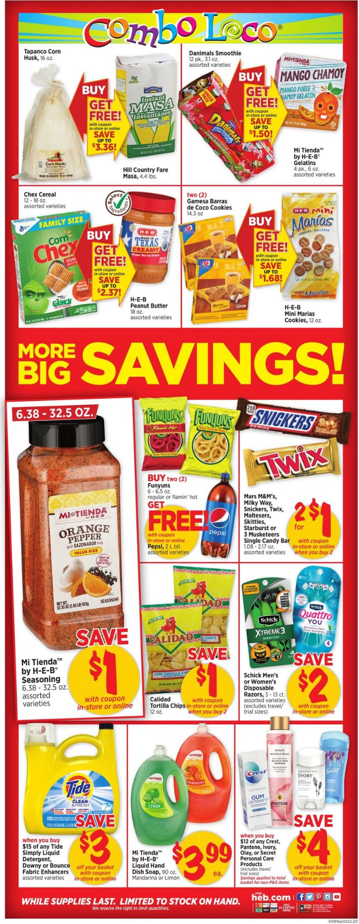 Catalogue H-E-B from 09/16/2020