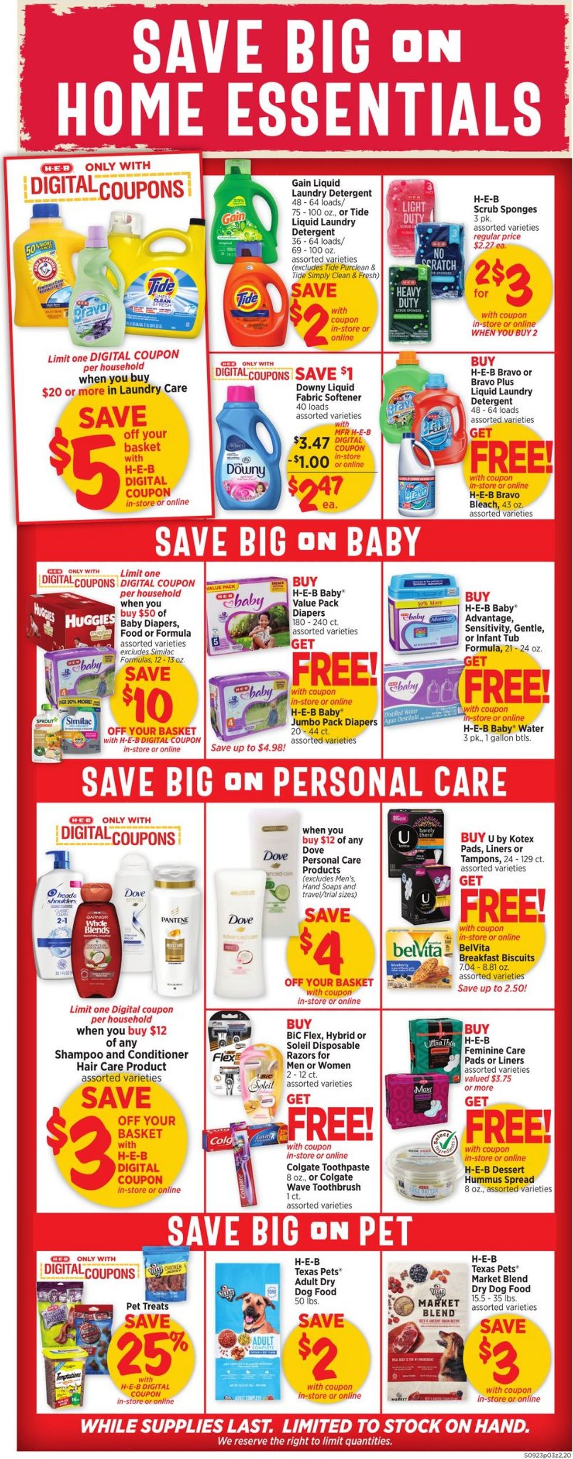 Catalogue H-E-B from 09/23/2020