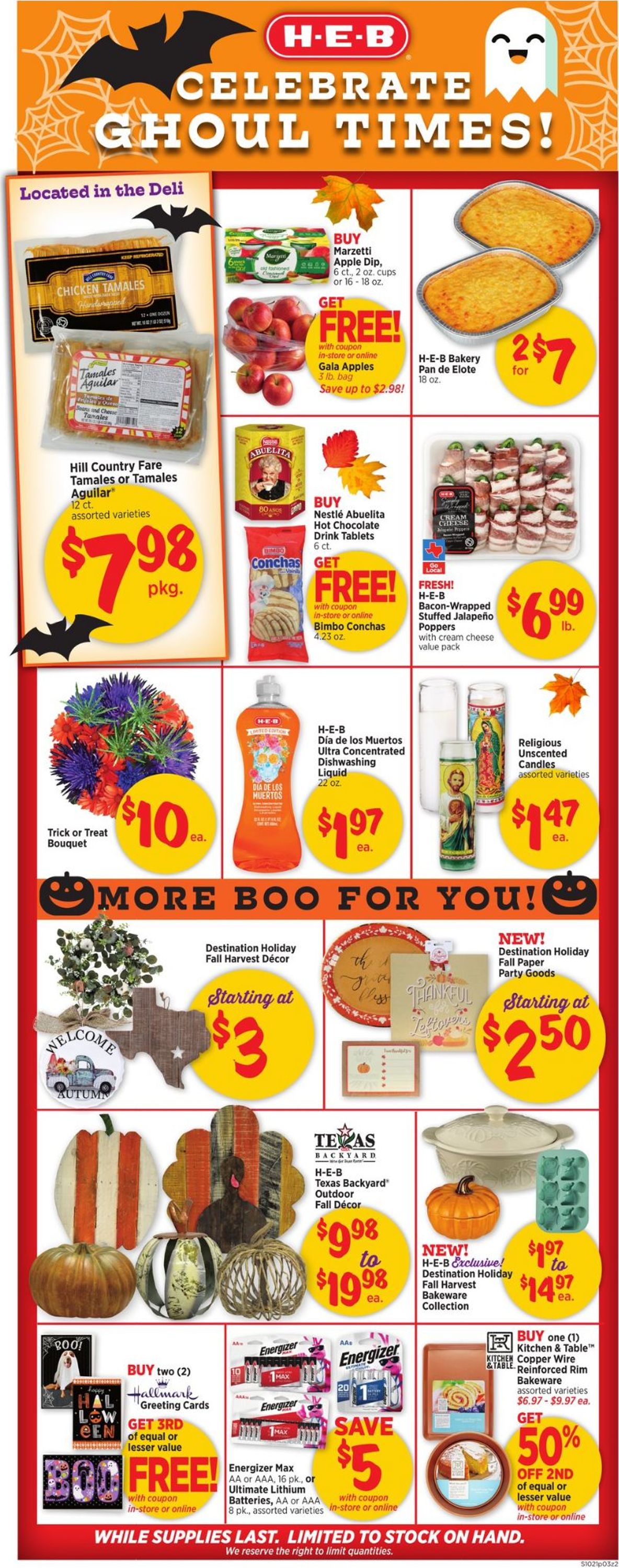 Catalogue H-E-B from 10/21/2020