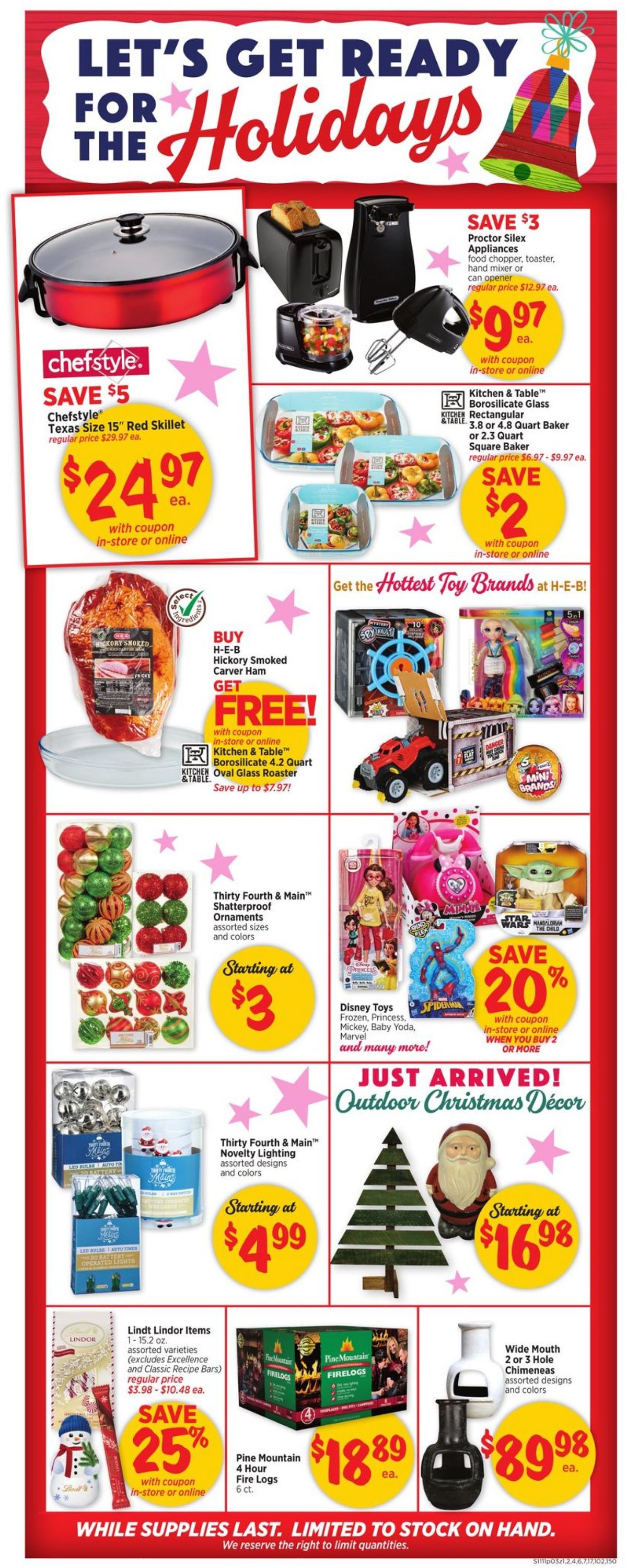 HEB Holiday 2020 Current weekly ad 11/11 11/17/2020 [3] frequent