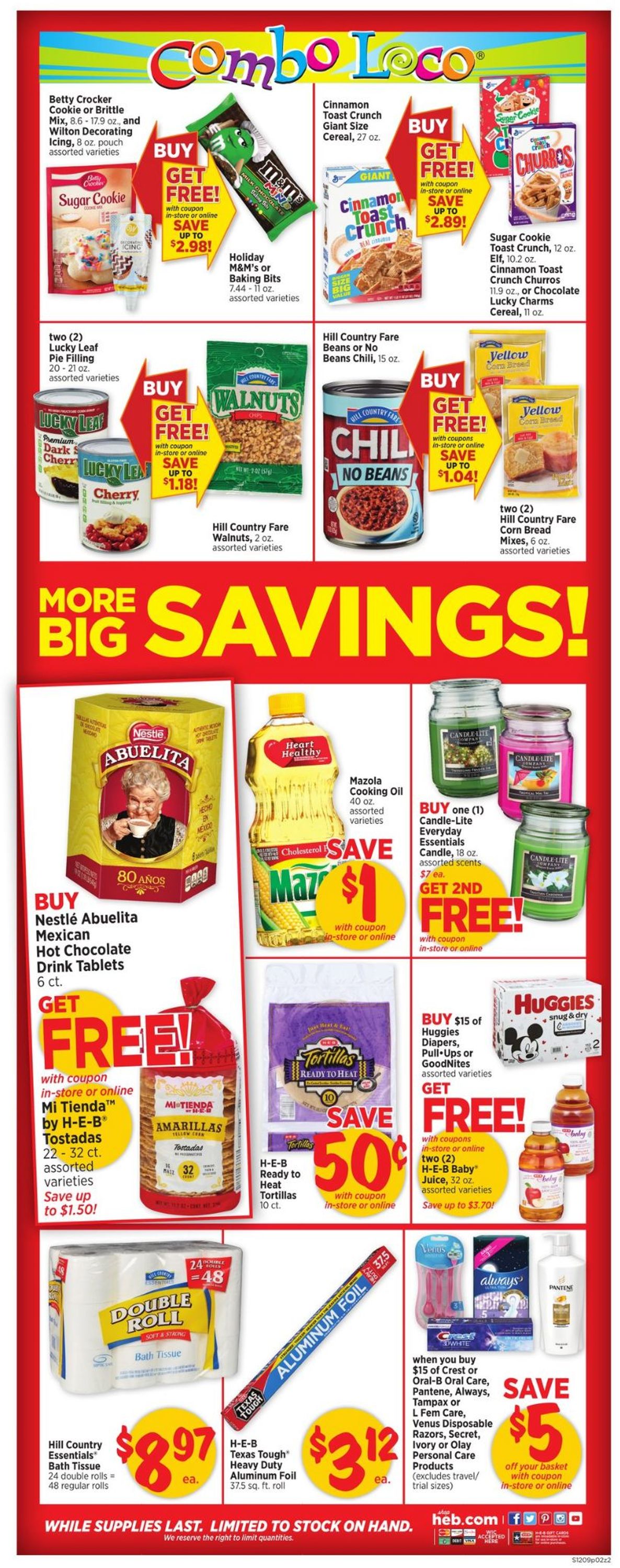 Catalogue H-E-B from 12/09/2020
