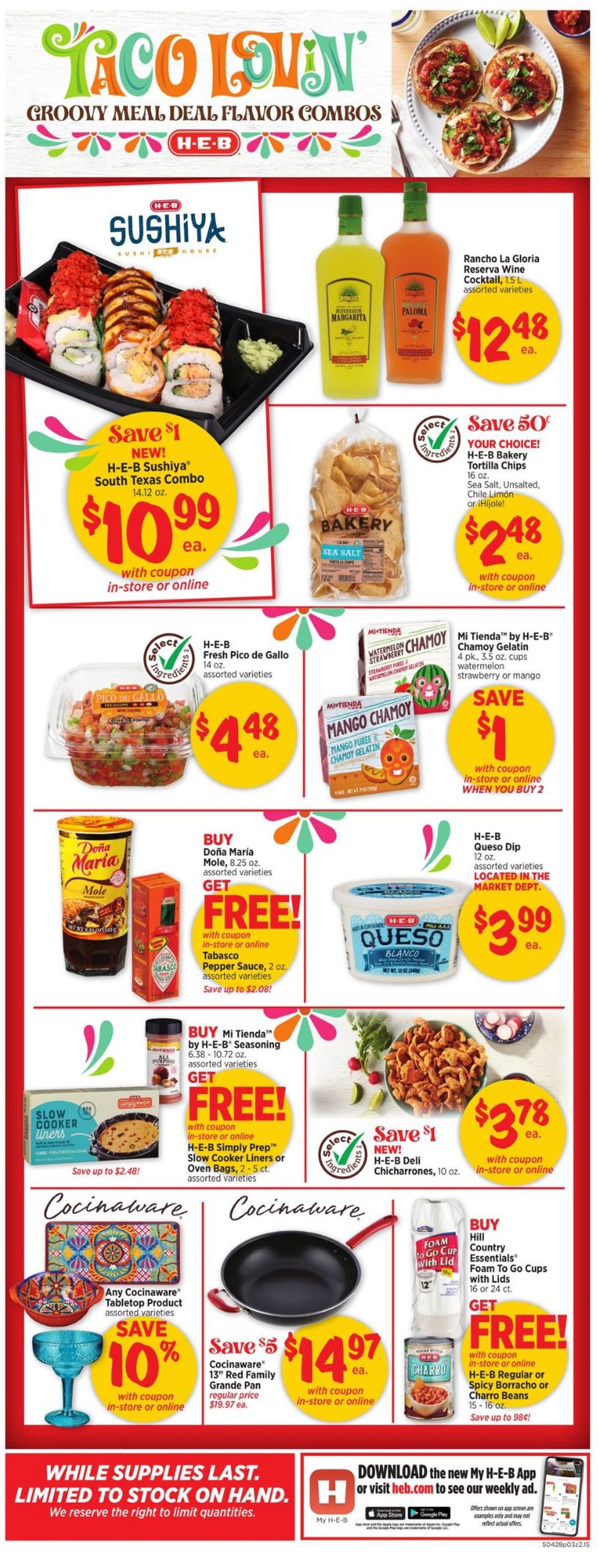 Catalogue H-E-B from 04/28/2021