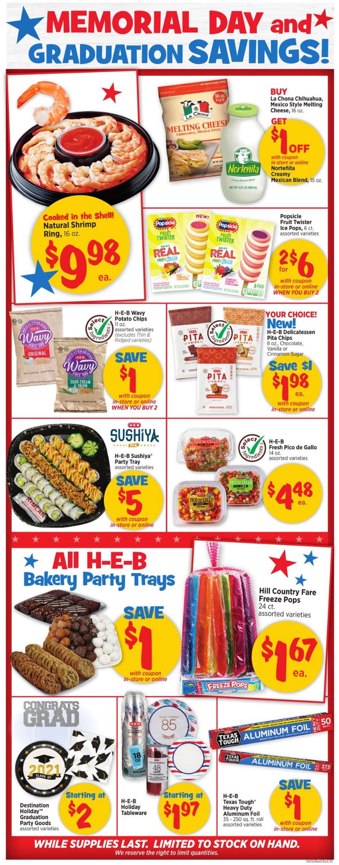 Catalogue H-E-B from 05/26/2021