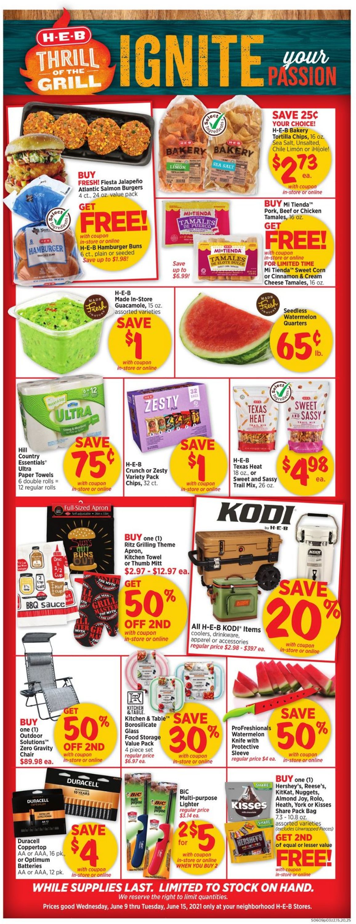 Catalogue H-E-B from 06/09/2021