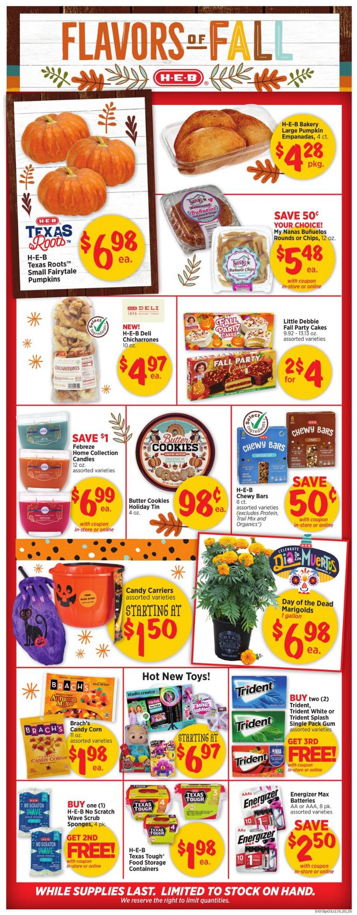 Catalogue H-E-B from 10/13/2021