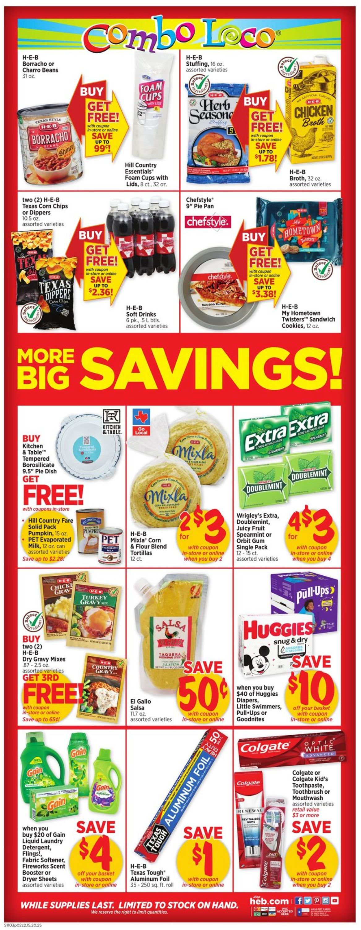 Catalogue H-E-B from 11/03/2021