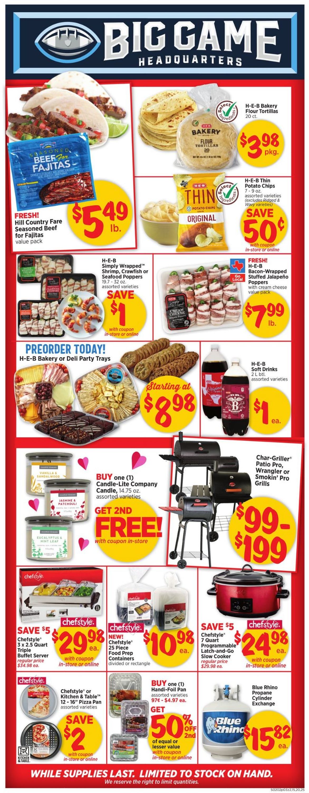 Catalogue H-E-B from 02/02/2022