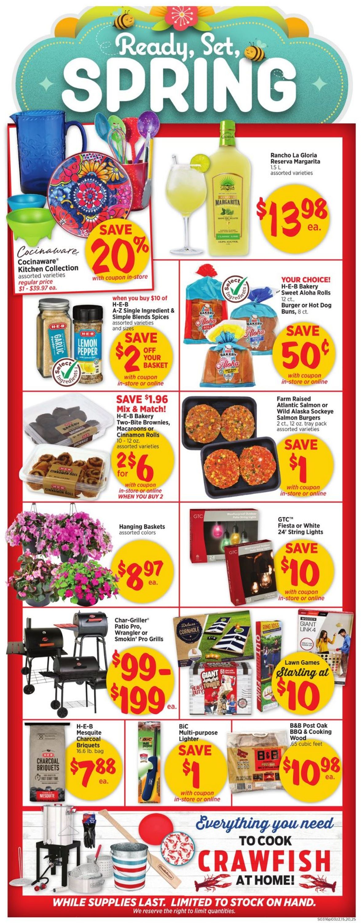 Catalogue H-E-B from 03/16/2022