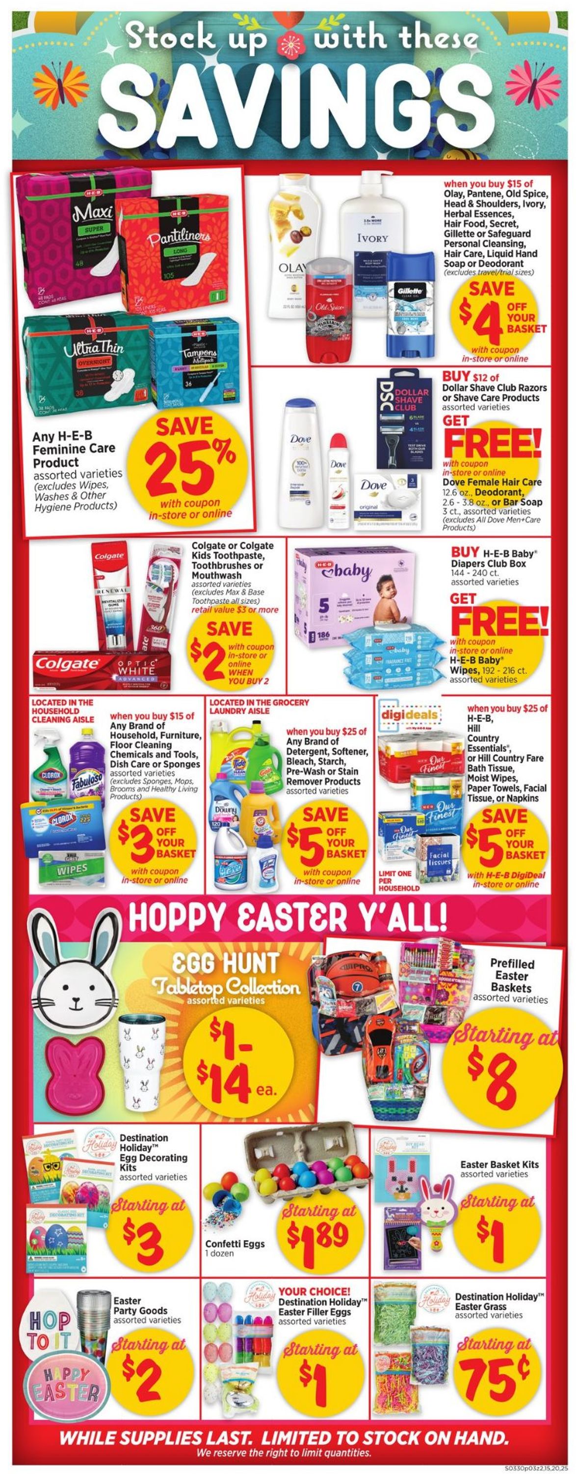 Catalogue H-E-B from 03/30/2022