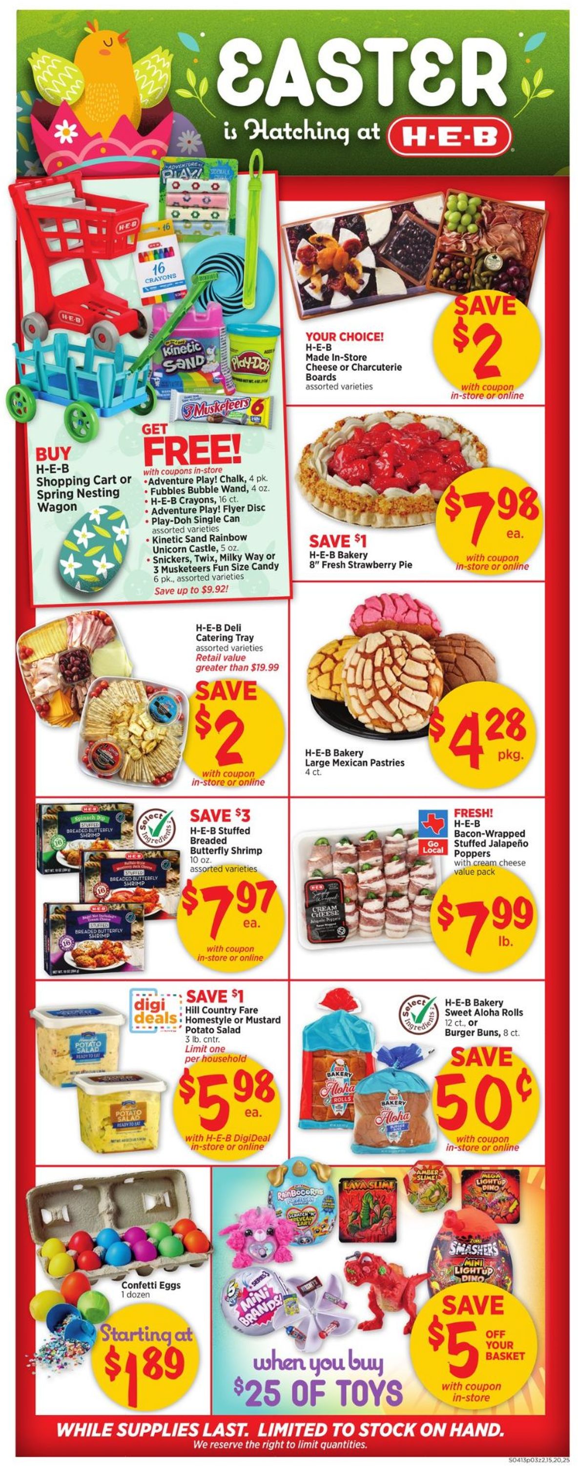 Catalogue H-E-B from 04/13/2022