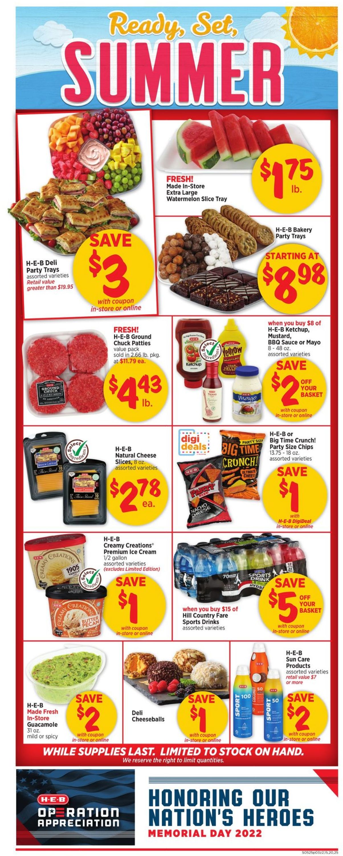 Catalogue H-E-B from 05/25/2022