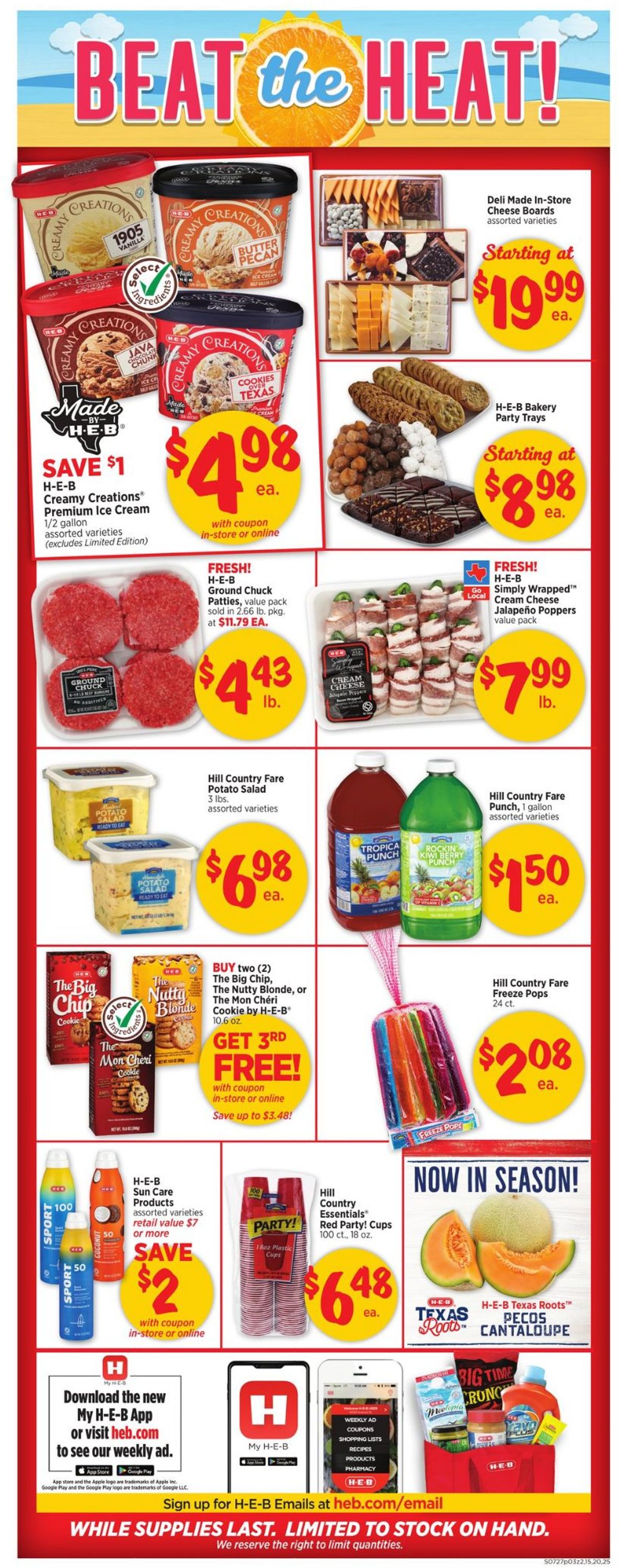 Catalogue H-E-B from 07/27/2022