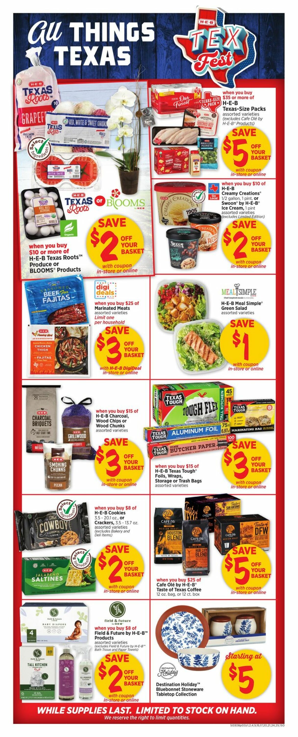 Catalogue H-E-B from 03/08/2023