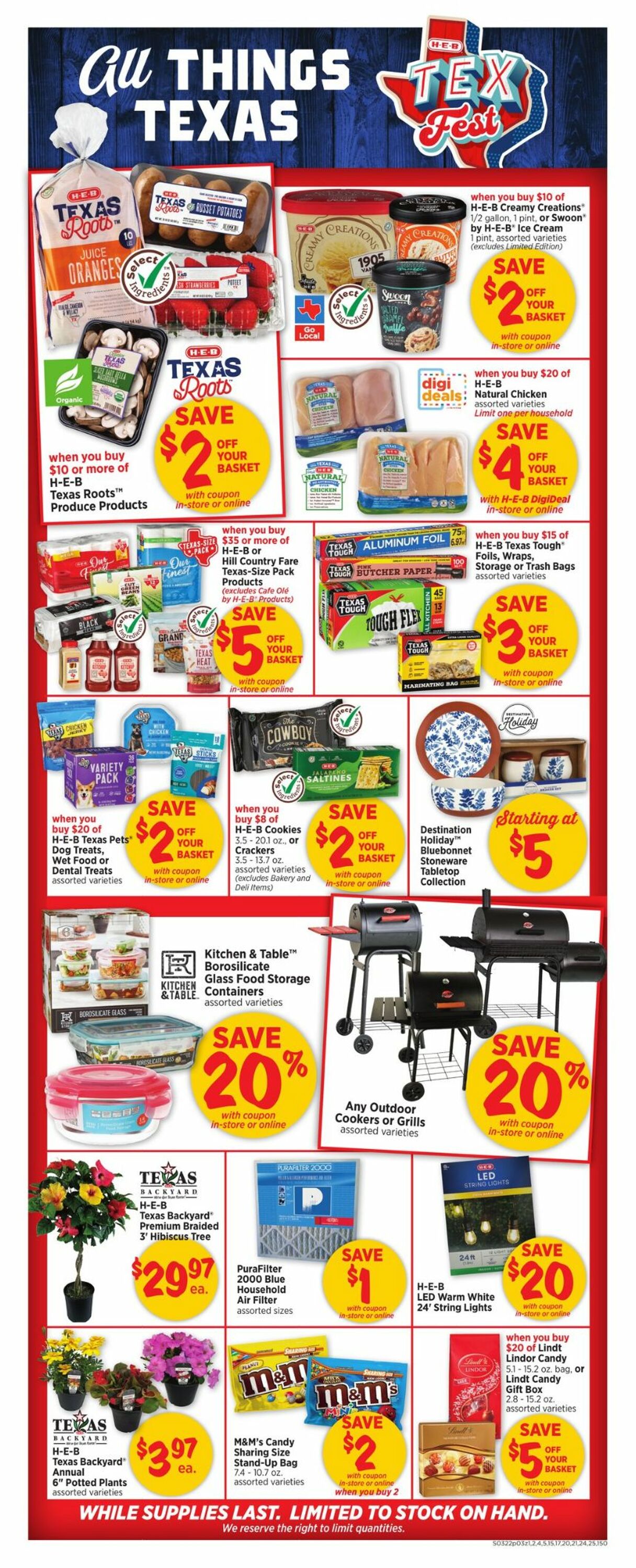 Catalogue H-E-B from 03/22/2023