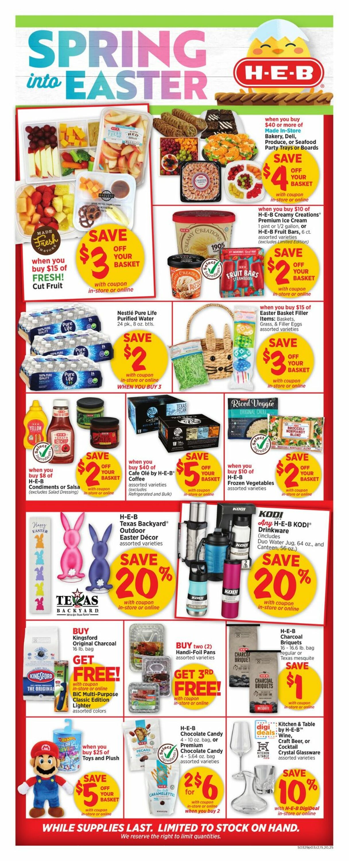 Catalogue H-E-B from 03/29/2023
