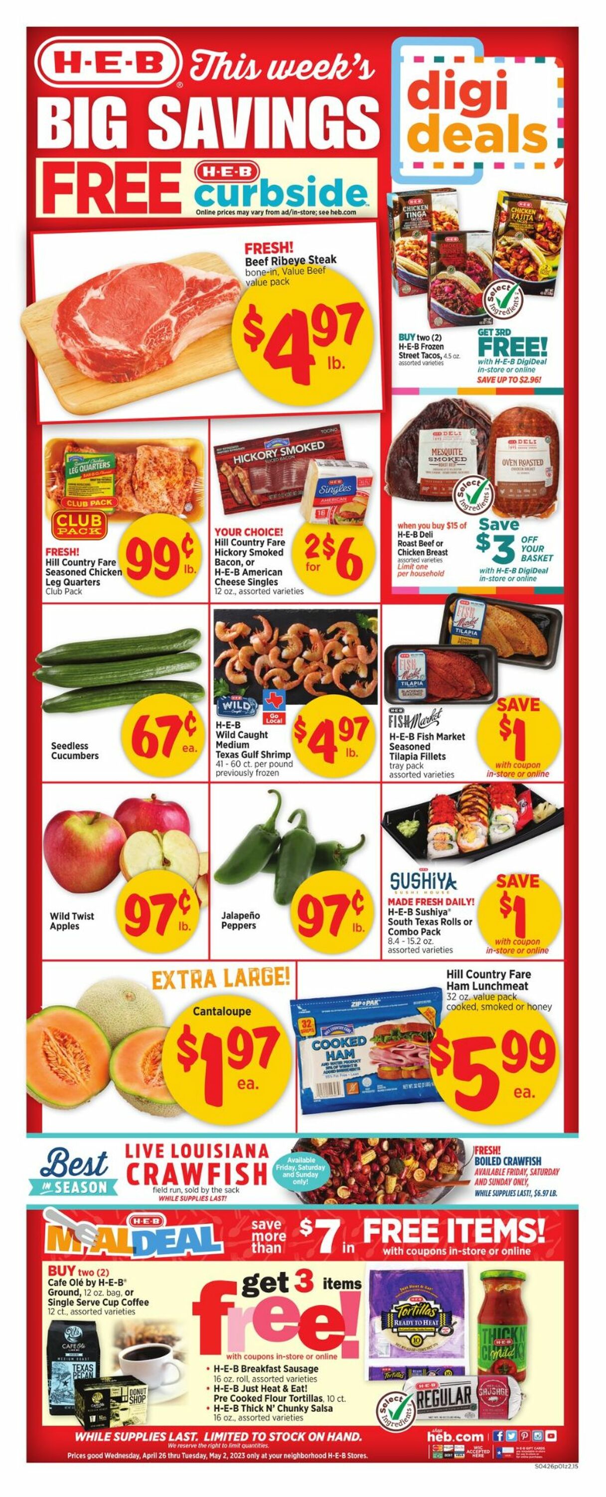 H-E-B Current weekly ad 04/26 - 05/02/2023 - frequent-ads.com