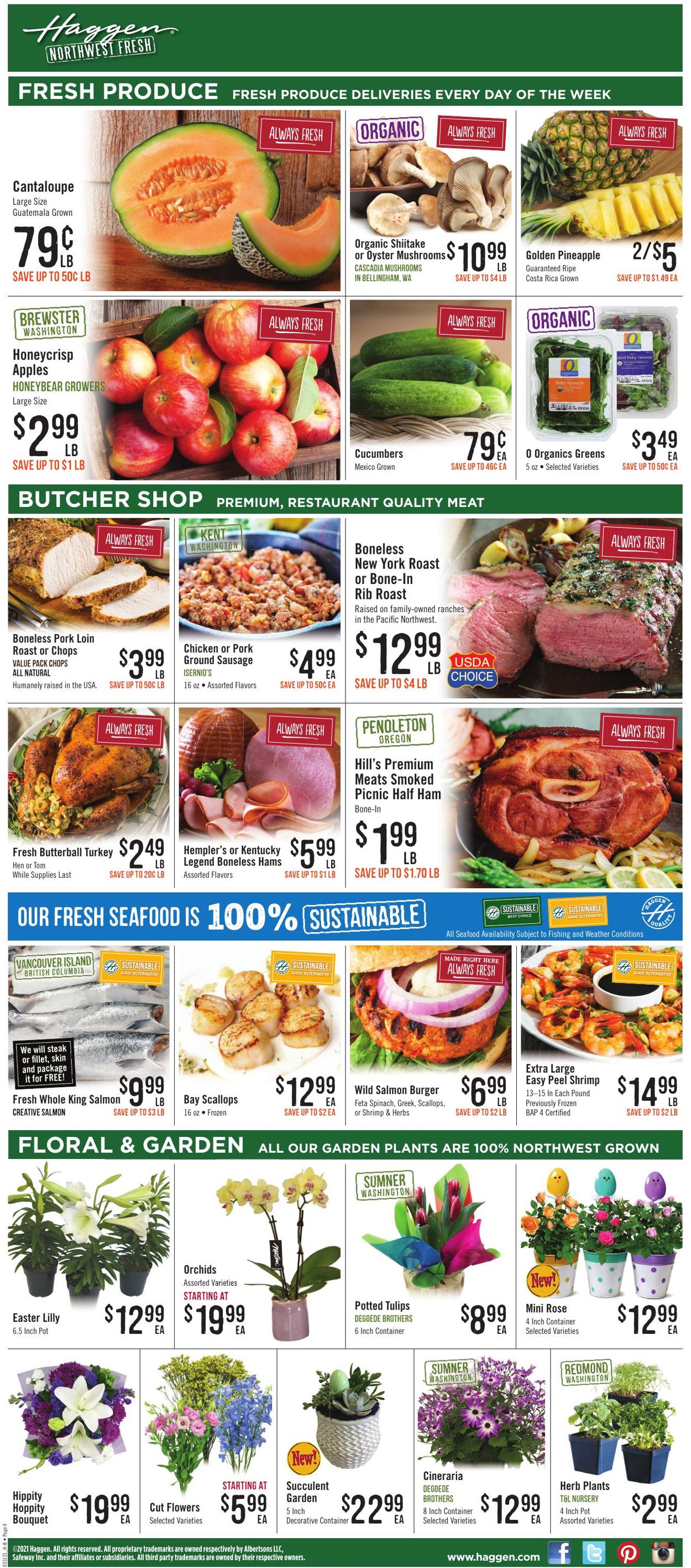 Catalogue Haggen Easter 2021 from 03/31/2021