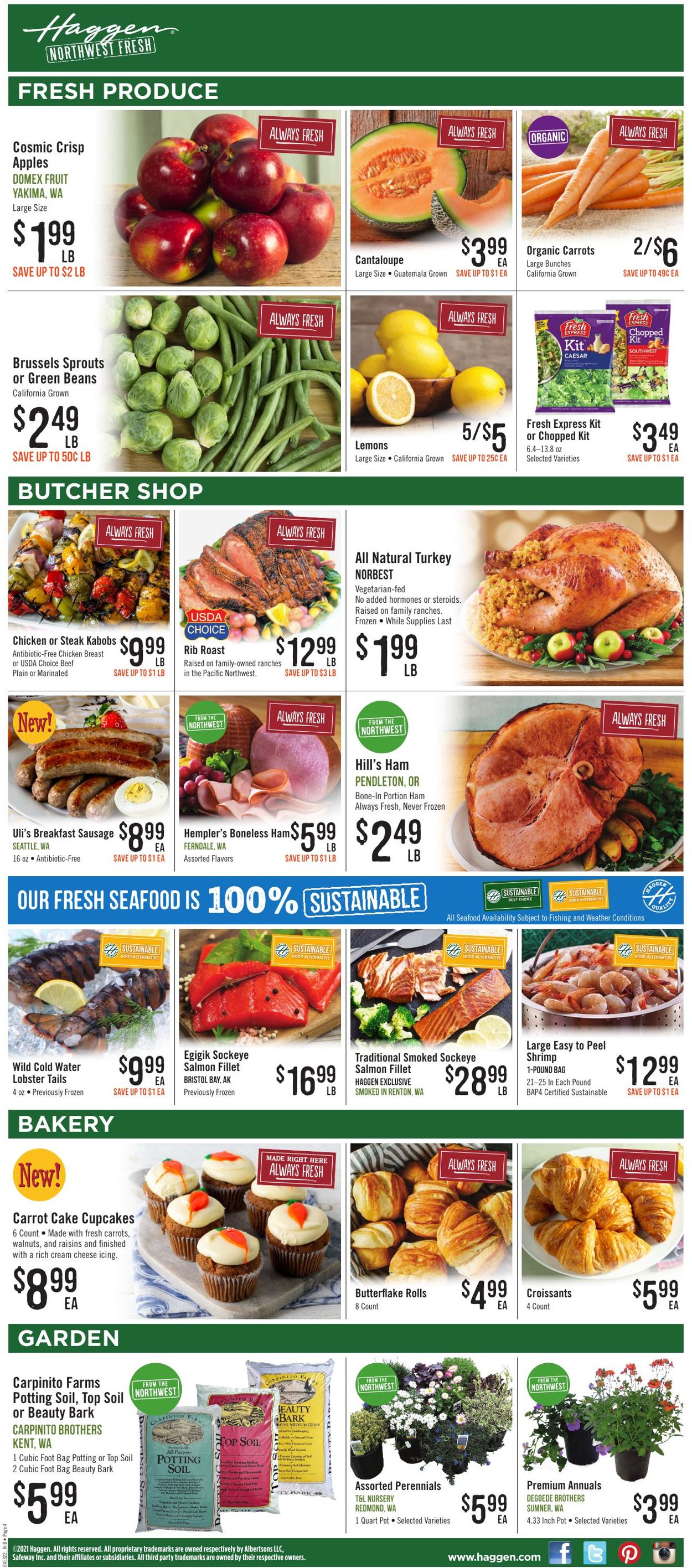 Catalogue Haggen EASTER 2022 from 04/13/2022
