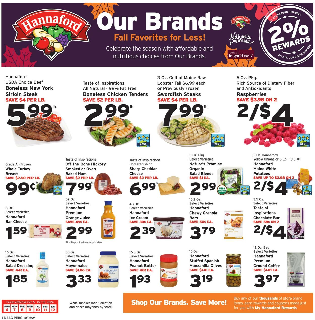 Catalogue Hannaford from 10/06/2024