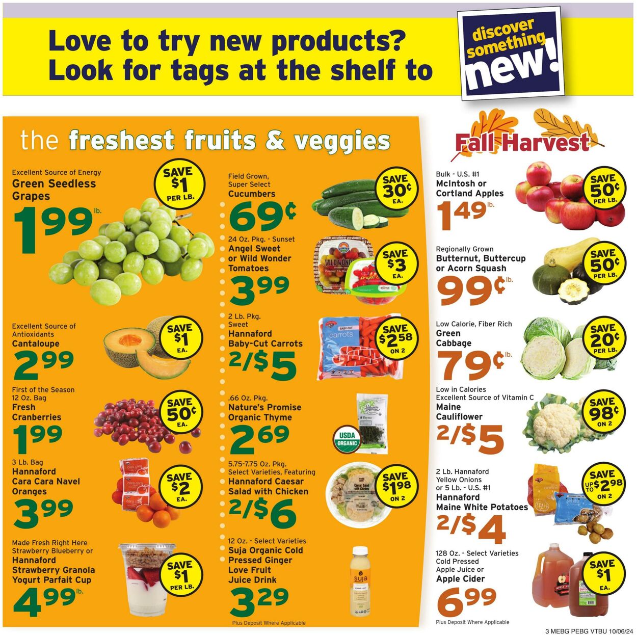 Catalogue Hannaford from 10/06/2024