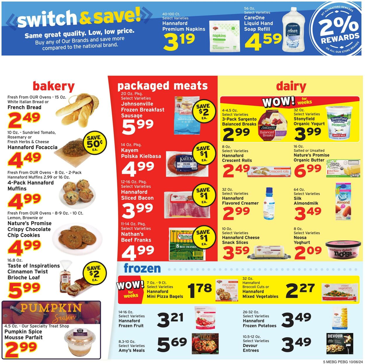 Catalogue Hannaford from 10/06/2024