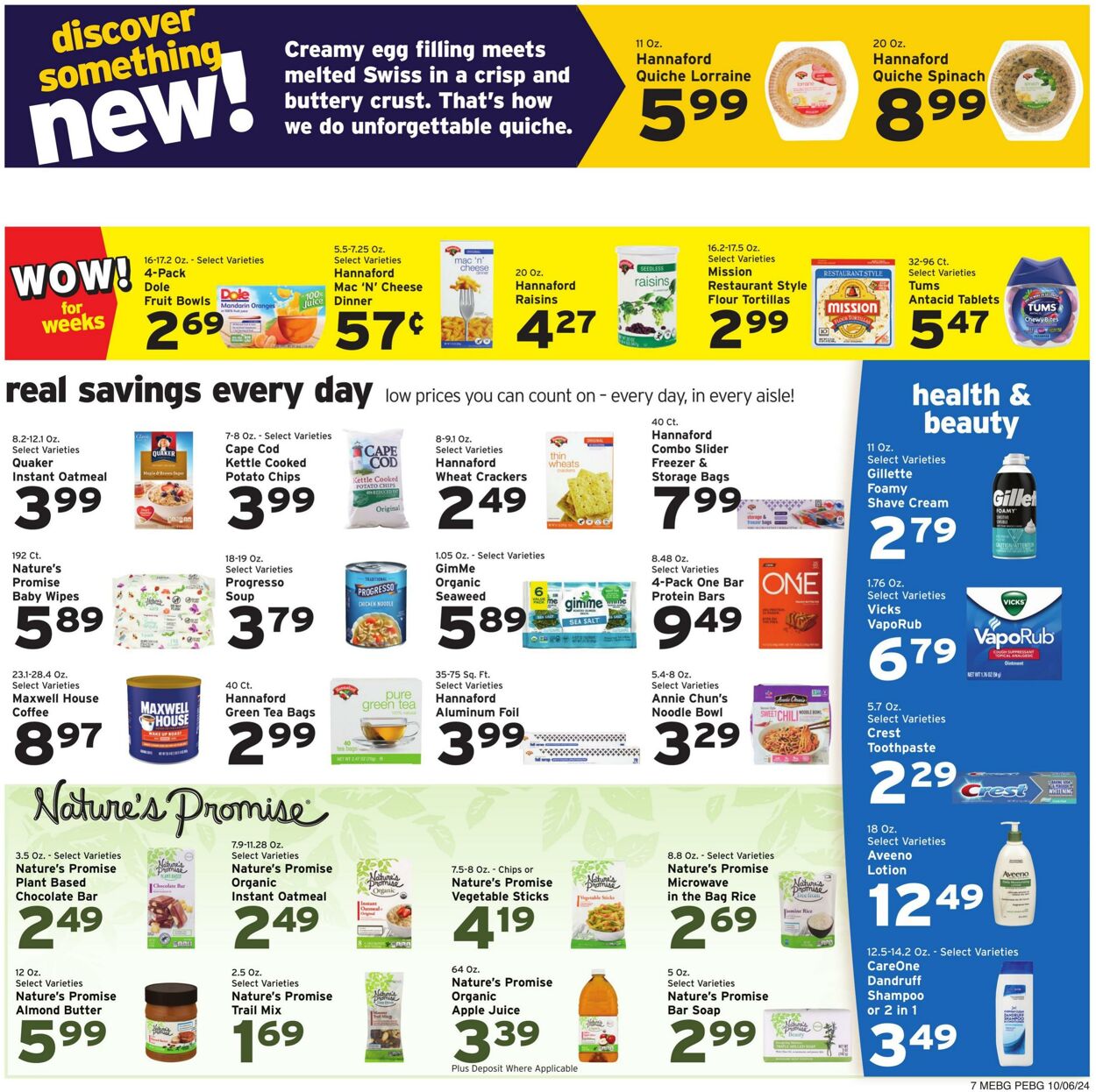 Catalogue Hannaford from 10/06/2024