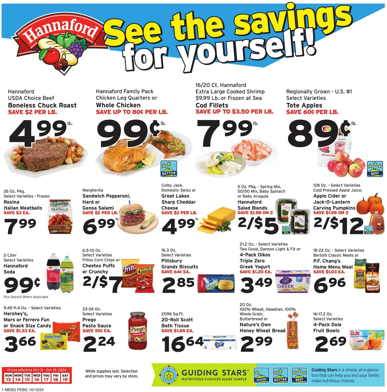 Catalogue Hannaford from 10/13/2024