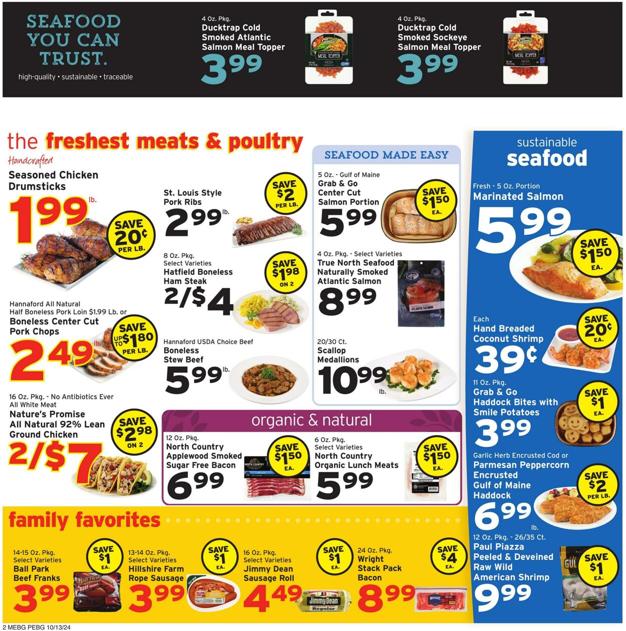 Catalogue Hannaford from 10/13/2024