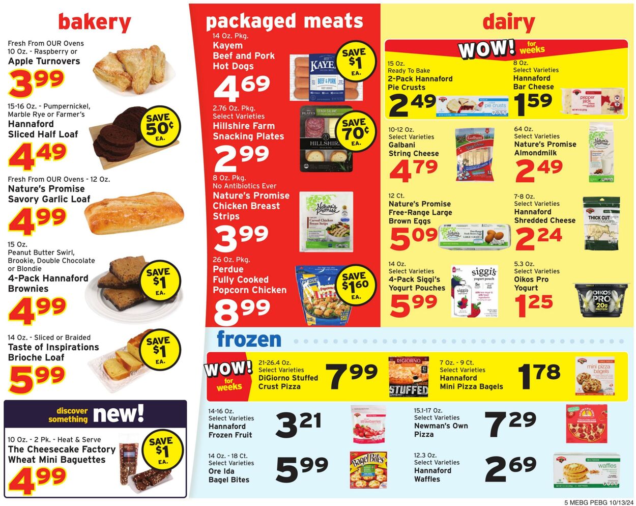 Catalogue Hannaford from 10/13/2024