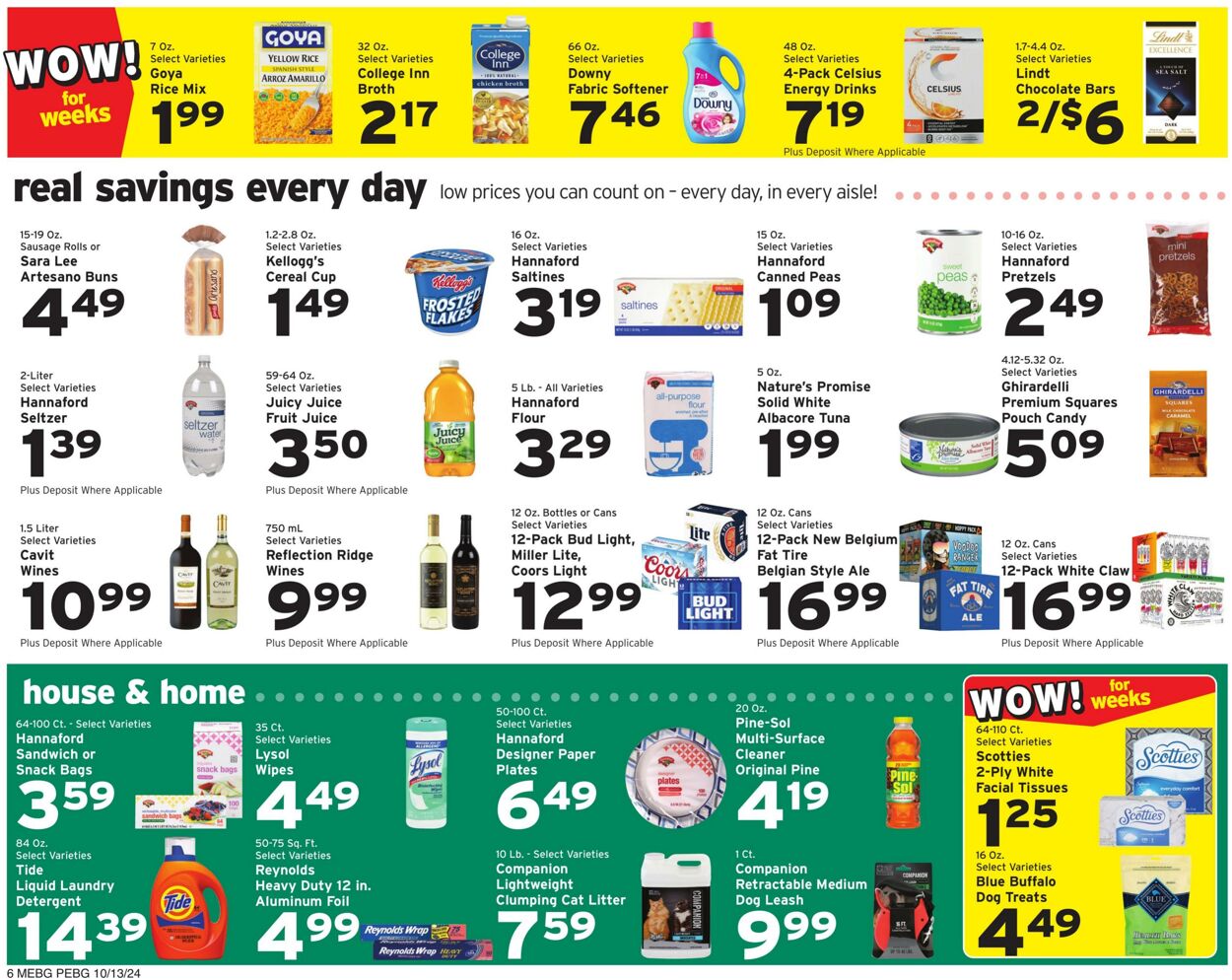 Catalogue Hannaford from 10/13/2024