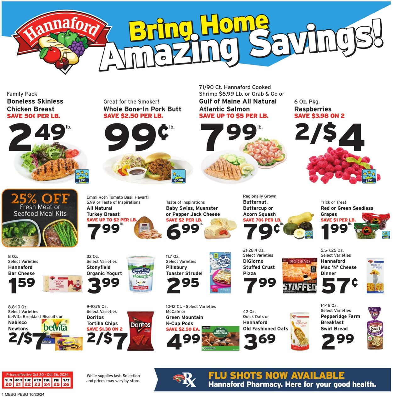 Catalogue Hannaford from 10/20/2024