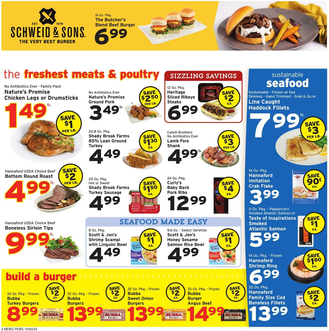 Catalogue Hannaford from 10/20/2024