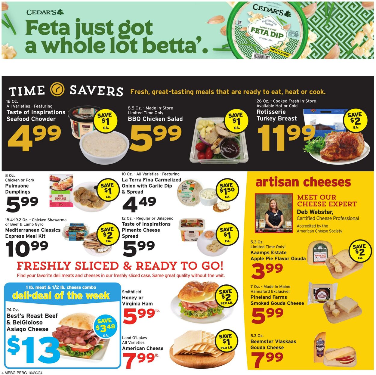 Catalogue Hannaford from 10/20/2024