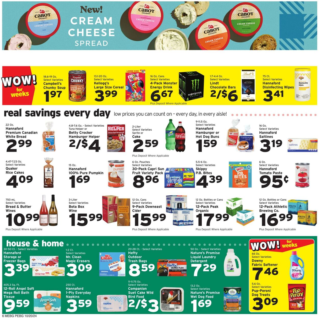 Catalogue Hannaford from 10/20/2024