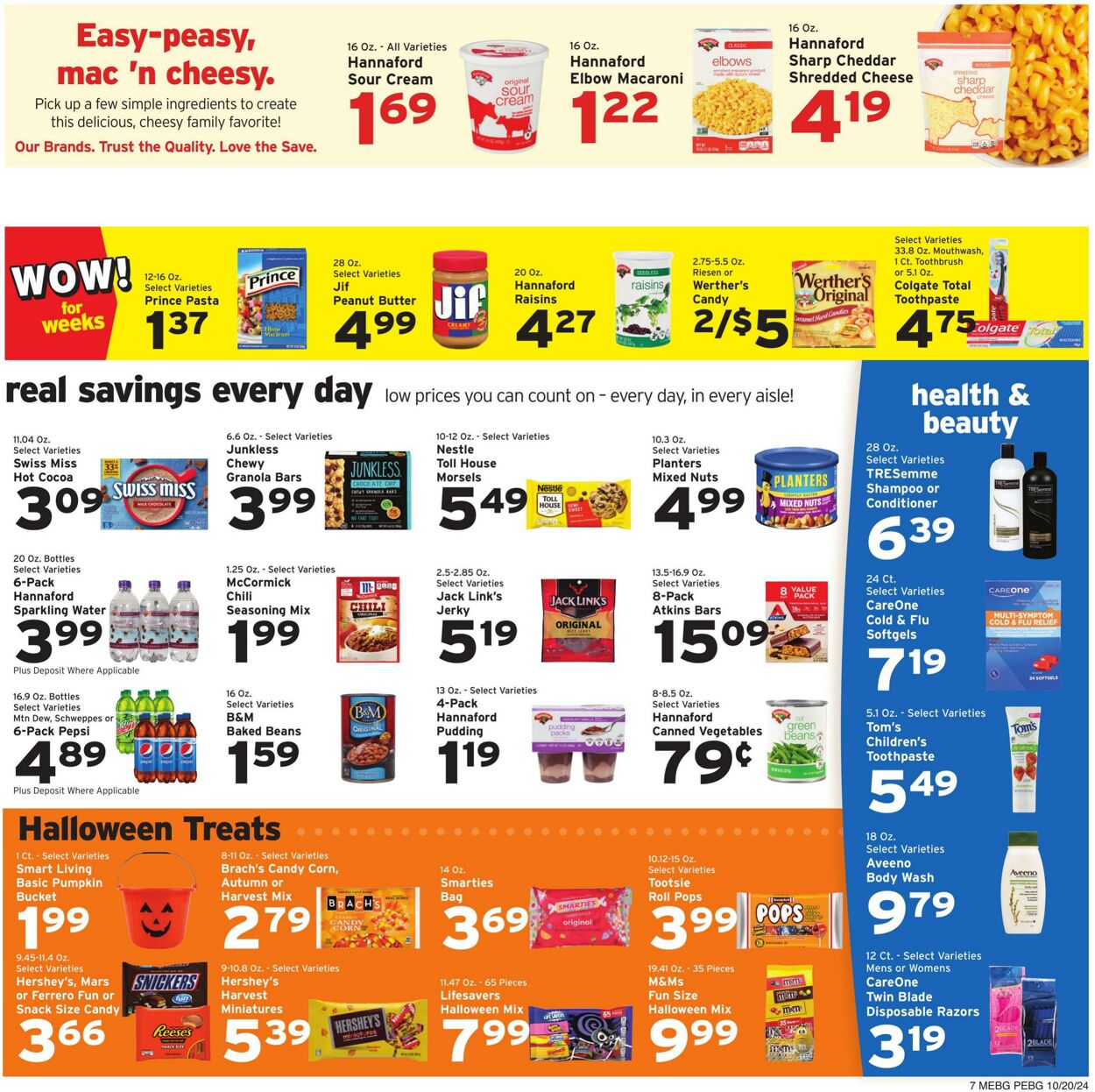 Catalogue Hannaford from 10/20/2024