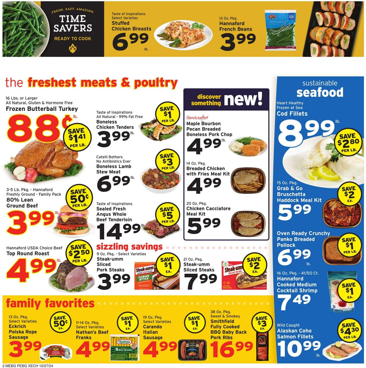 Catalogue Hannaford from 10/27/2024