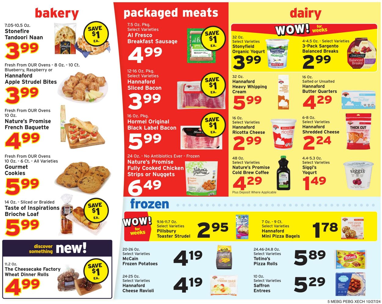 Catalogue Hannaford from 10/27/2024