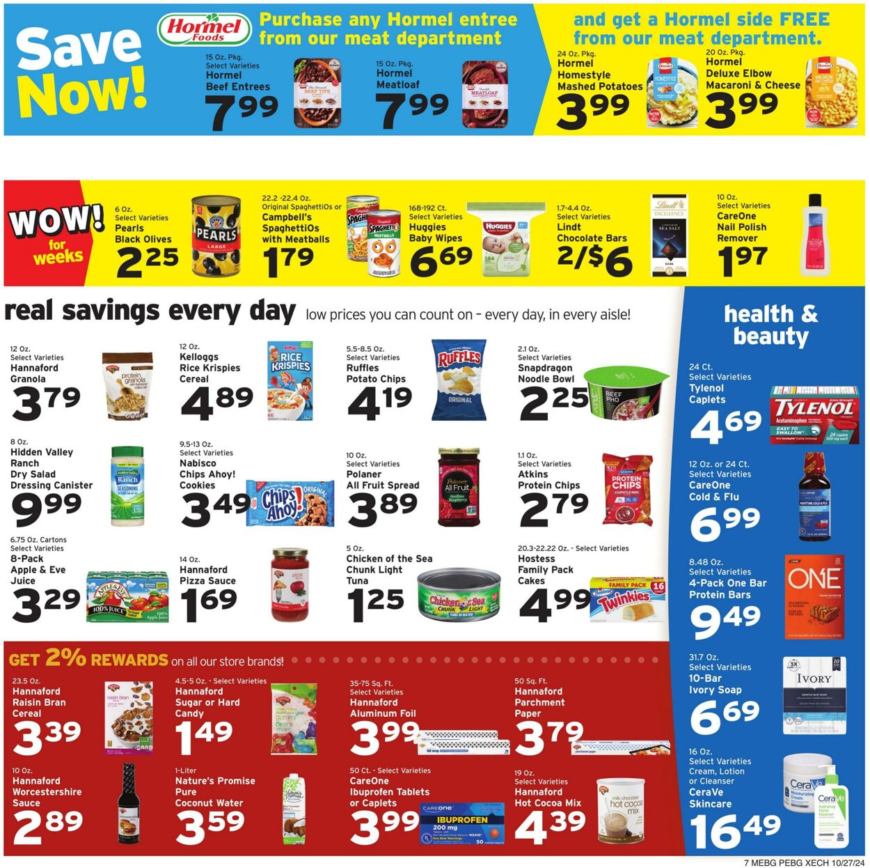 Catalogue Hannaford from 10/27/2024