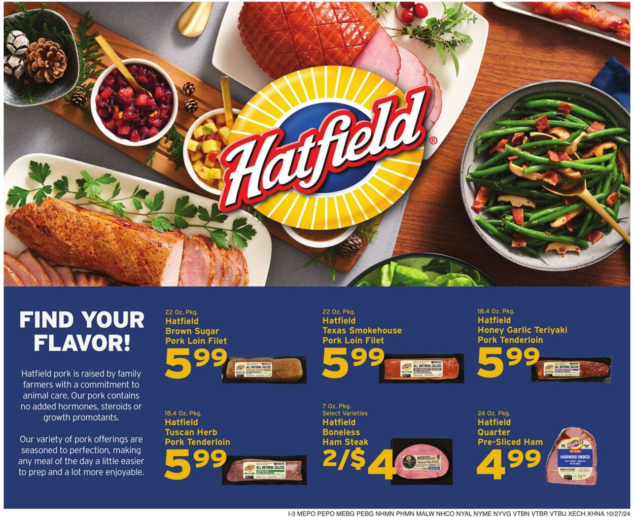 Catalogue Hannaford from 10/27/2024